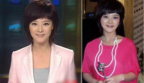 身着一袭粉色服装的<em>女主播</em>胡蝶