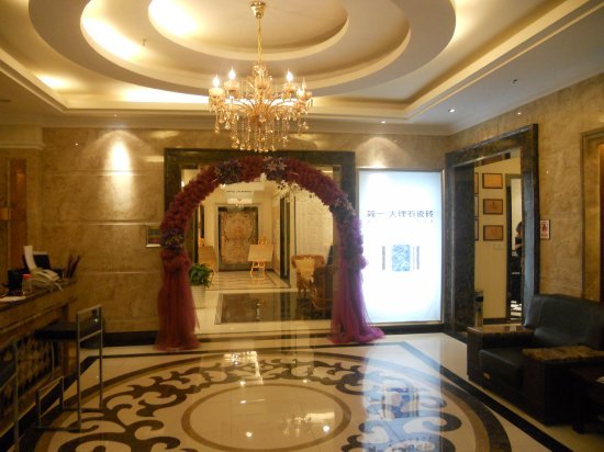 简一大理石瓷砖单片低至90元\/片 辨真假赢免单