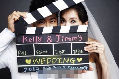 林志颖曝搞怪婚纱照图片