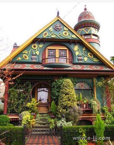 环游世界 看那些可爱的童话仙境中的房子