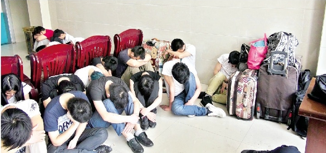 黄石捣毁特大传销网络 一海归应聘演员被骗