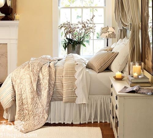 羊毛地毯营造温馨秋日卧室