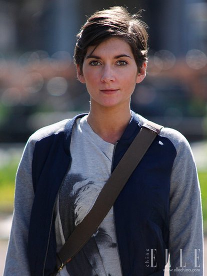 街拍发型好例子 时髦人士可参考_大楚网_腾讯