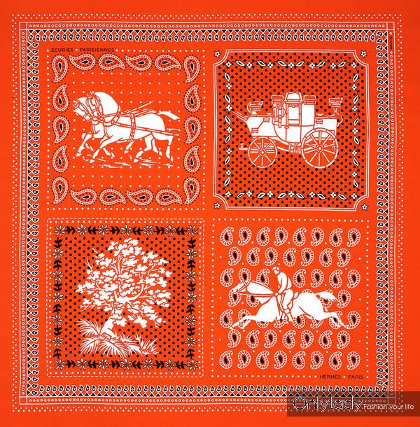 一展方巾一段动人传说:走进爱马仕丝巾王国