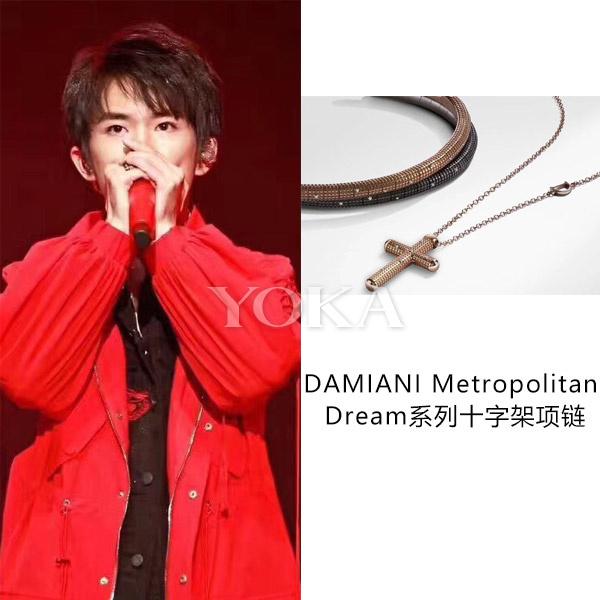 16岁少年光速时尚路 易烊千玺的配饰比他更闪亮_大楚网_腾讯网