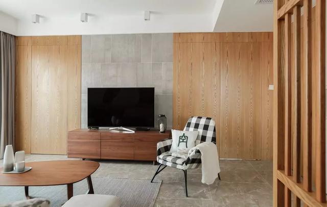 136㎡现代muji风 原木自然!