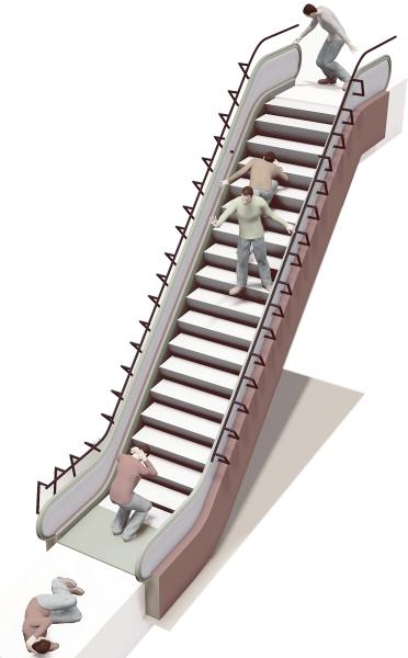 坐手扶电梯有哪些危险