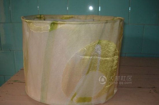 大楚美妞花6块钱DIY出精美台灯(附制作图)