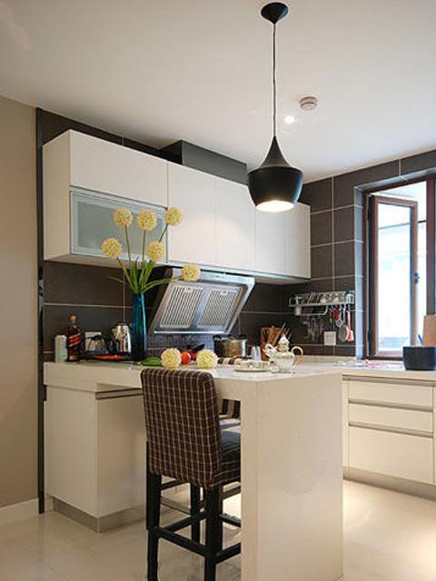 半开放式厨房设计秘诀 追求美观时尚的选择_大楚网_腾讯网