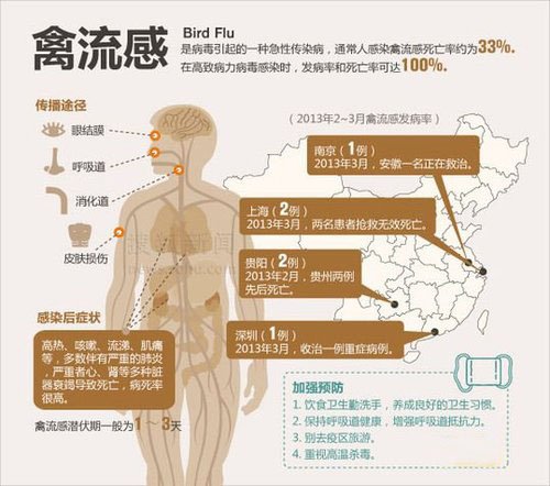 H7N9禽流感来袭 如何预防?