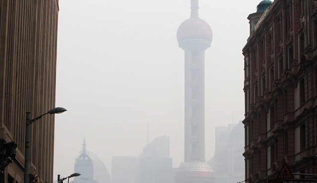 上海发布实时空气质量指数 指数与浓度同步