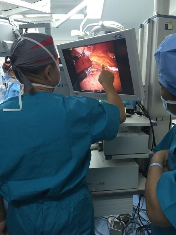 北大肿瘤医院首例机器人手术成功实施