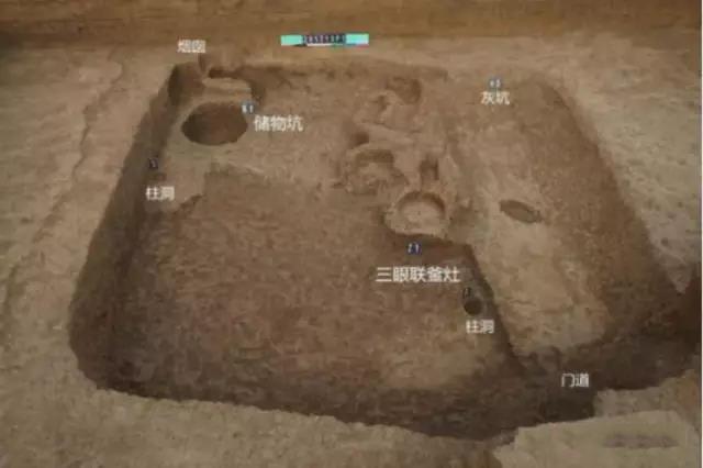 玉田四合桥遗址发现一座汉代房屋址
