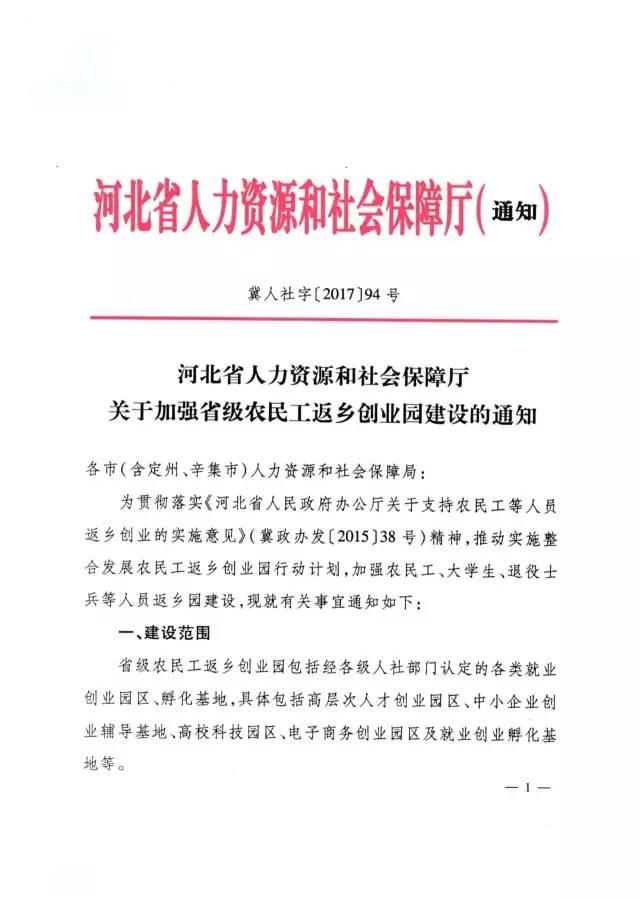 支持返乡创业！河北这87个创业园名单公示啦