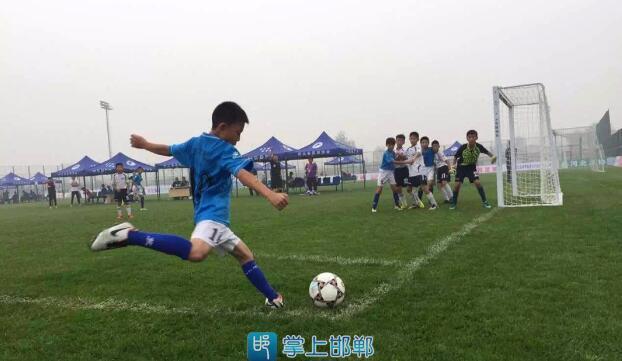 郸广安小学获得冀萌杯河北省青少年足球赛亚