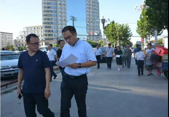 丰润副区长梁小波督导检查文明城市建设工作