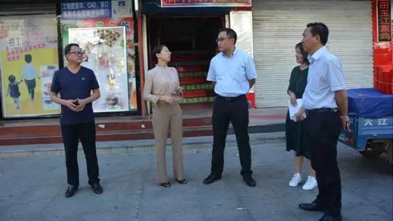丰润副区长梁小波督导检查文明城市建设工作