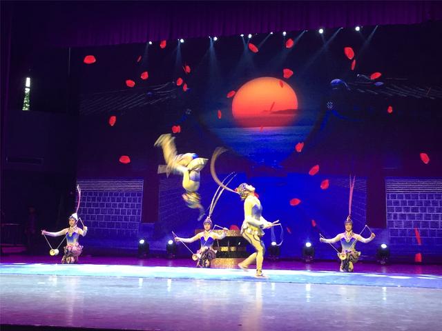 大型原创舞台剧《神话之灵寿传奇》开排