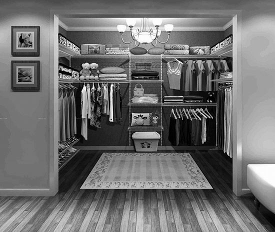 年底大扫除被全家的衣服逼疯？嵌入式衣帽间3步开挂，3000块搞定把堆积如山的衣物塞进“隐形巨胃”！