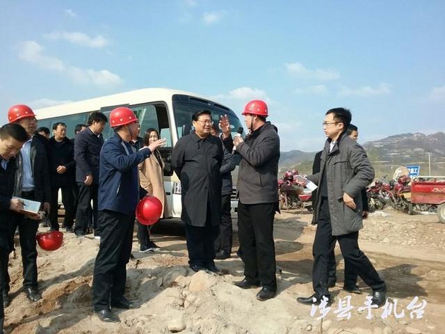 涉县县委书记汪涛现场督导旅发大会项目建设工作