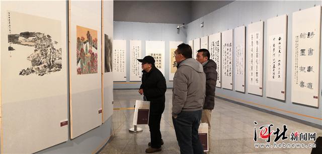 庆祝改革开放40周年书画名家邀请展在河北博