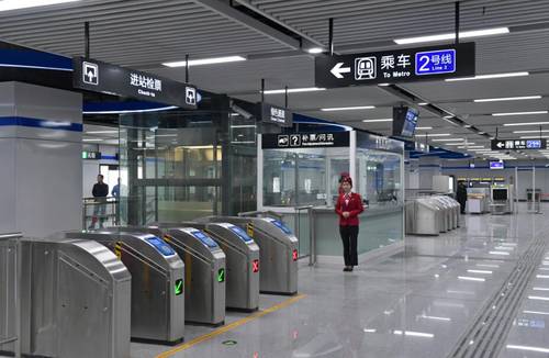 合肥轨道交通2号线即将开通运营