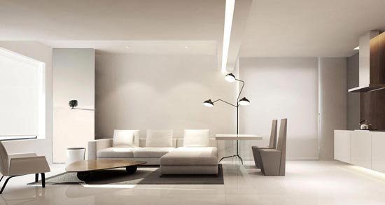 用建筑学设计空间 小户型样板间装修案例_频道