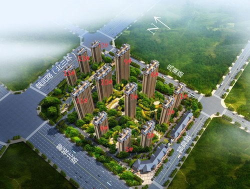 京冠御园华府7月工程进度:楼栋已基本封顶_频