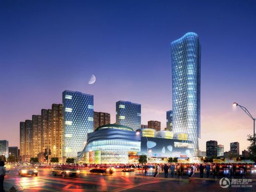 安粮国贸中心220米底8层商业自持 预计5月开