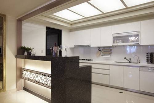 家庭厨房装修效果图