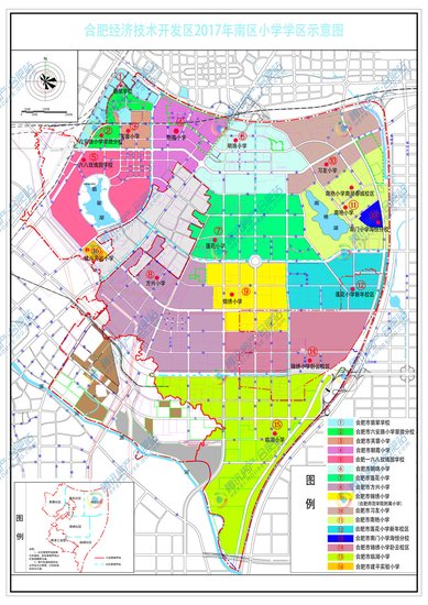 合肥区域划分地图2017【相关词_ 合肥市区域划分地图】图片