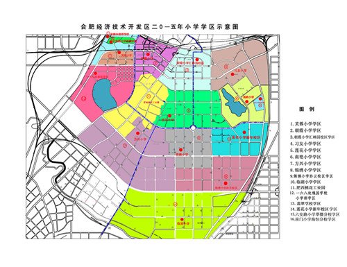 2015合肥学区划分①:经开区26家热盘抢先看_