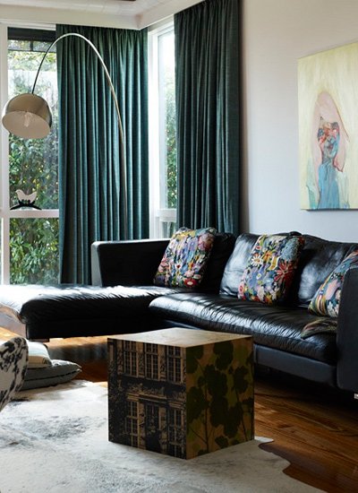 家具设计师的家庭乐 三房两厅色彩缤纷(图)_频