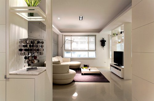 案例:纯白时尚舒适家 2套90平3房实用OK