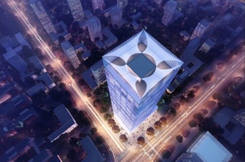 金保合肥中心5月份工程进度:地基进行中_频道