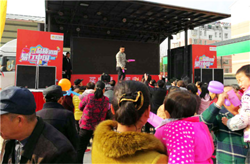 砀山的老乡们,苏宁易购家电大篷车来啦!