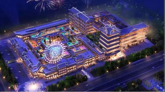 广亿不夜城总体规划鸟瞰示意图