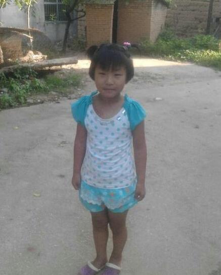 三门峡6岁女孩穿紫凉鞋失踪数天 家人急切寻找