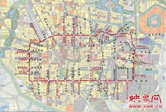 郑州地铁5号线线路图