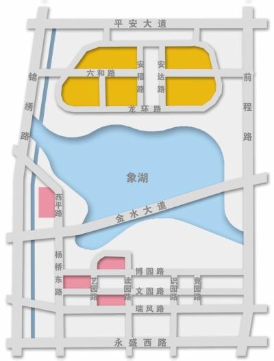 郑东新区象湖规划公示 今年建"一馆一园一街"