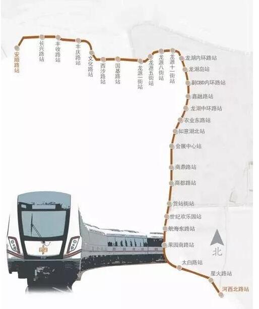 郑州地铁4号线有这28个站 看看在你家附近不?
