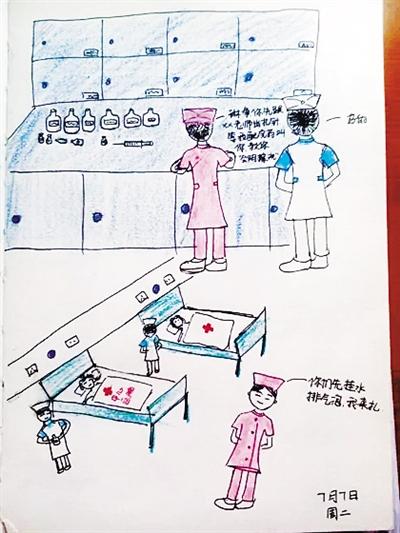 90后小护士漫画记录生活实习a漫画网络漫画宝微信图片