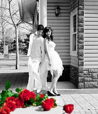 谁说90后婚纱照一定非主流