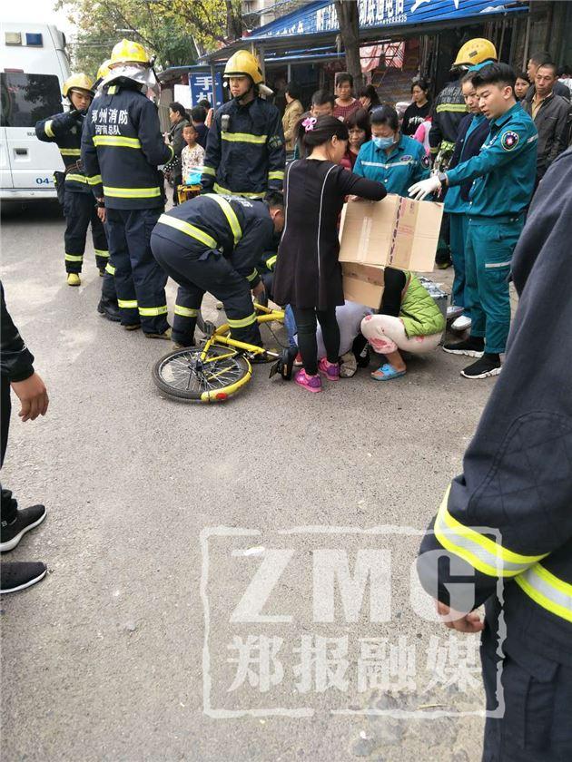 郑州10岁男孩骑共享单车 刹车把手刺入腹股沟