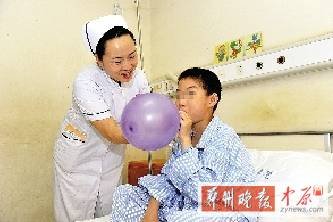 郑州10岁男孩患肺癌 成河南已知年龄最小患者