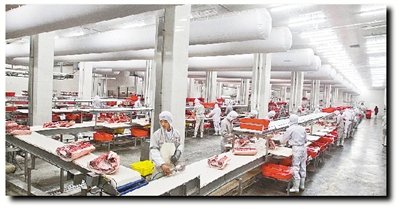 郑州市生猪屠宰定点企业年底将减少至50家