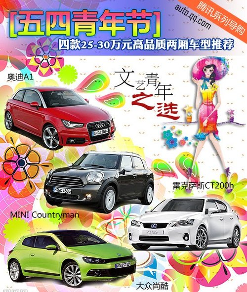 四款25 30万高档两厢车推荐文艺青年之选高清图片