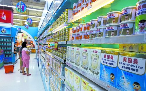 洋奶粉迎降价潮郑州尚未落实 买奶粉可多等几