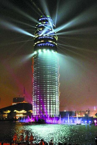 郑州会展宾馆 中央商务区三大标志性建筑之一