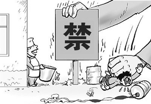 郑州地沟油回收正规军遭饭店抵制 或因价格低